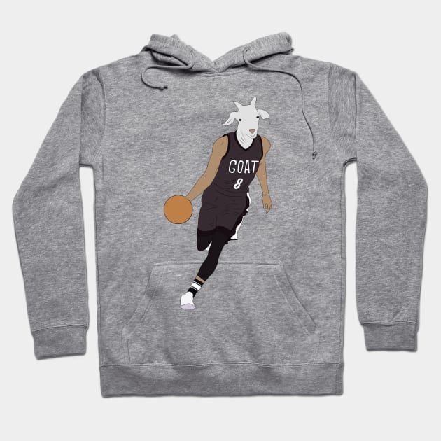 Spencer Dinwiddie, The GOAT Hoodie by rattraptees